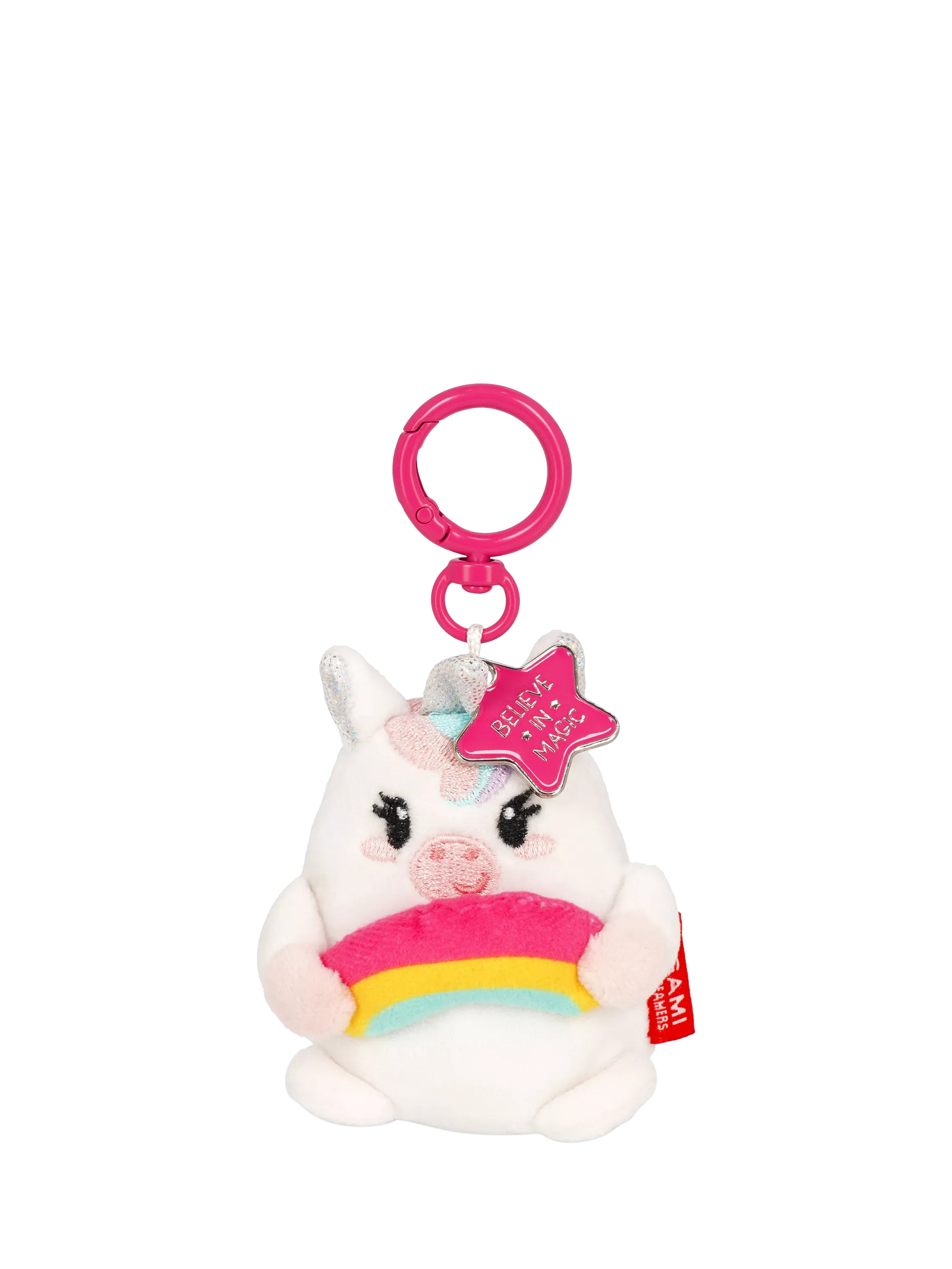 Legami Tiny Unicorn Super Soft! Keyring, Multi