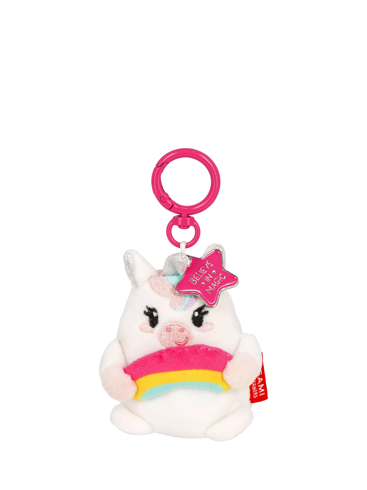 Legami Tiny Unicorn Super Soft! Keyring, Multi