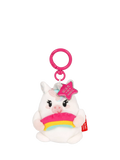 Legami Tiny Unicorn Super Soft! Keyring, Multi