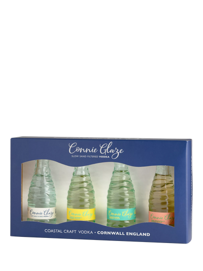 John Lewis Connie Glaze Vodka Miniature Gift Set, 4x 5cl- Buy online at McGrocer