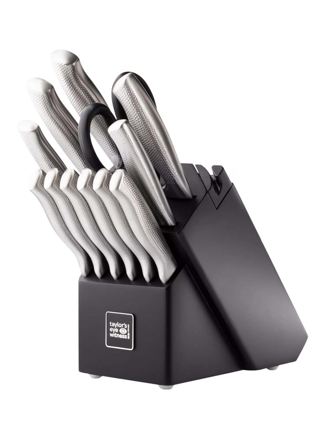 Taylor's Eye Witness knife block set 12 piece black, UK version