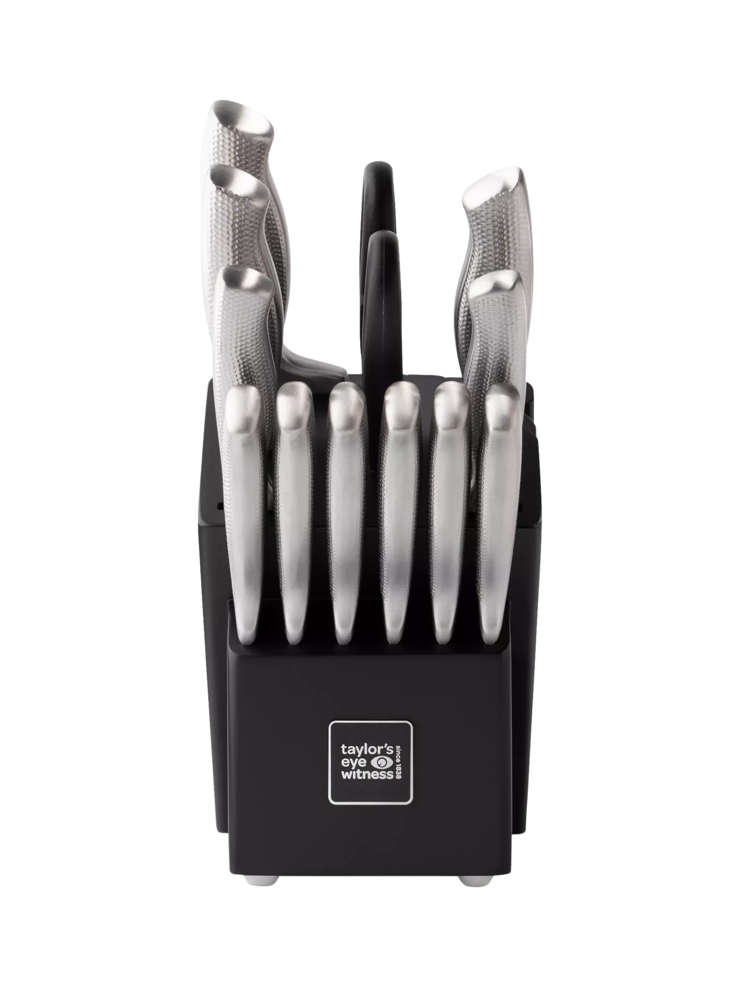 Taylor's Eye Witness knife block set 12 piece black, UK version
