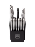 Taylor's Eye Witness knife block set 12 piece black, UK version