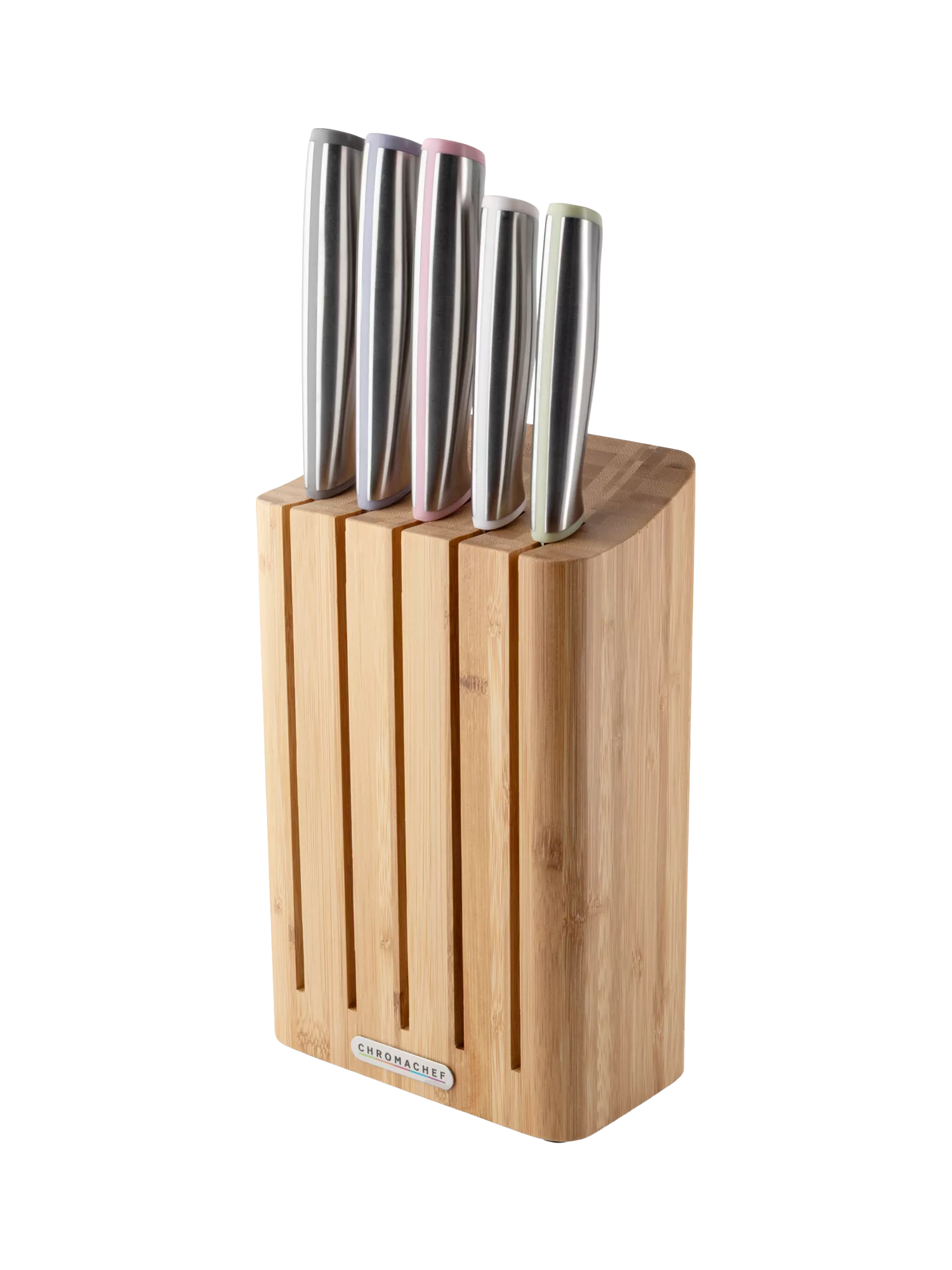 Taylor's Eye Witness Chromachef 5-piece knife block set (British brand)
