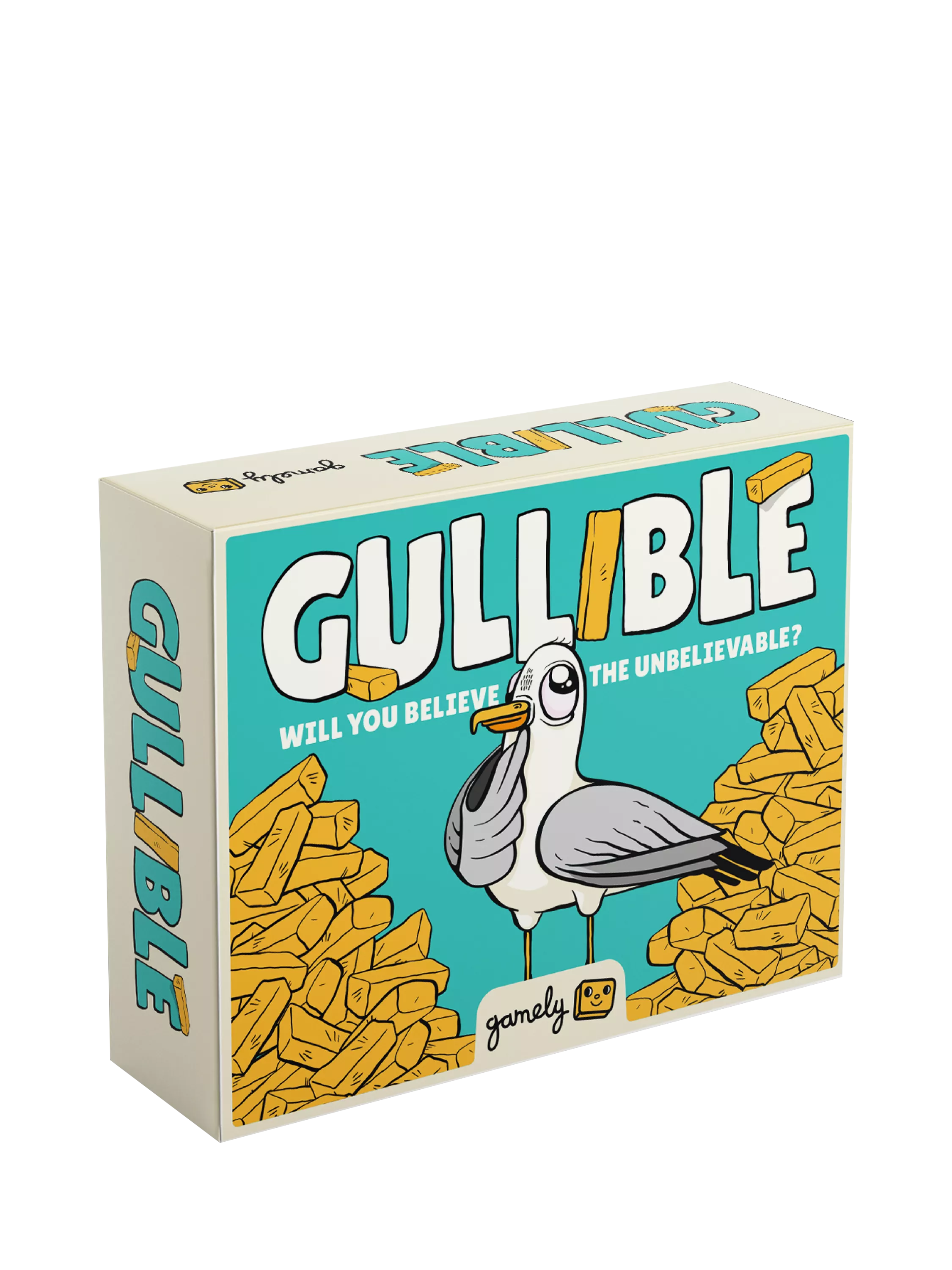 Gamely Gullible party game small edition (British brand)