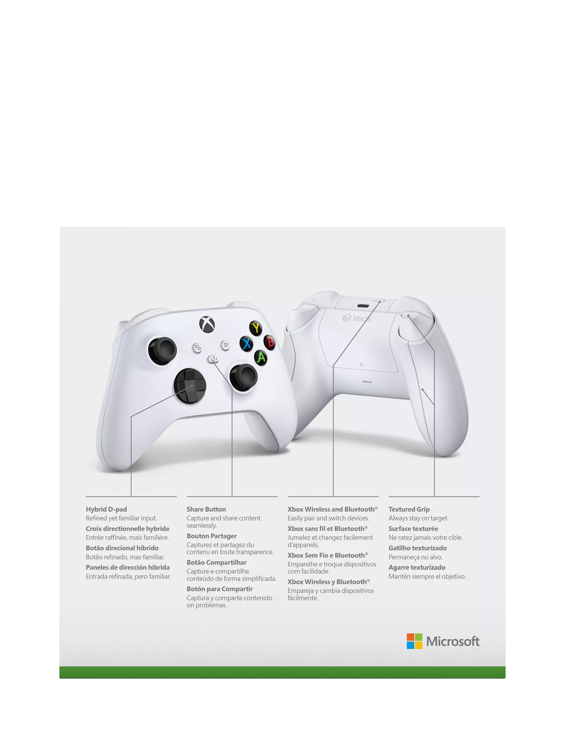 Microsoft Xbox Wireless Controller Merlin White, UK version