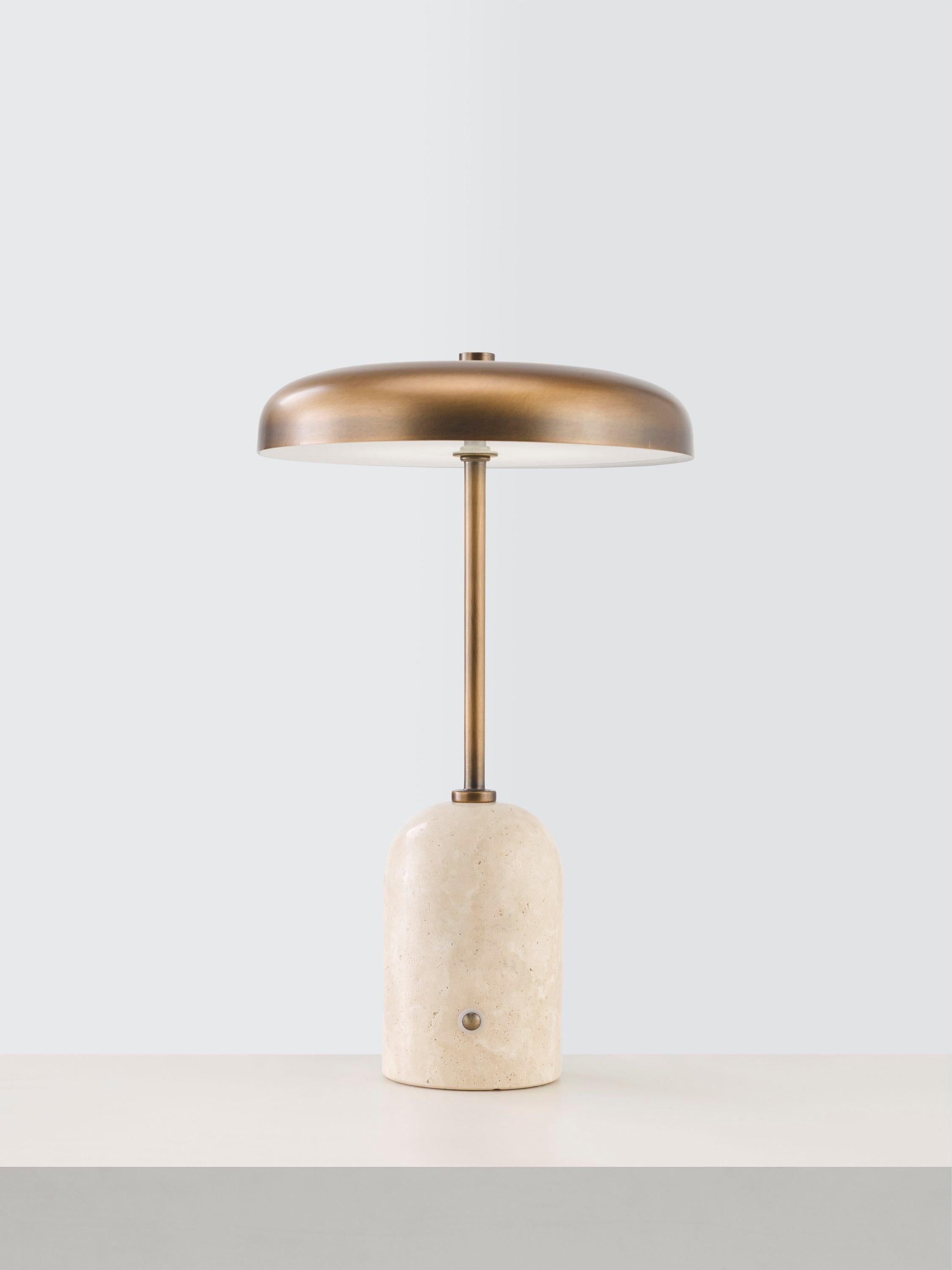 John Lewis Arden marble base rechargeable LED table lamp, UK version
