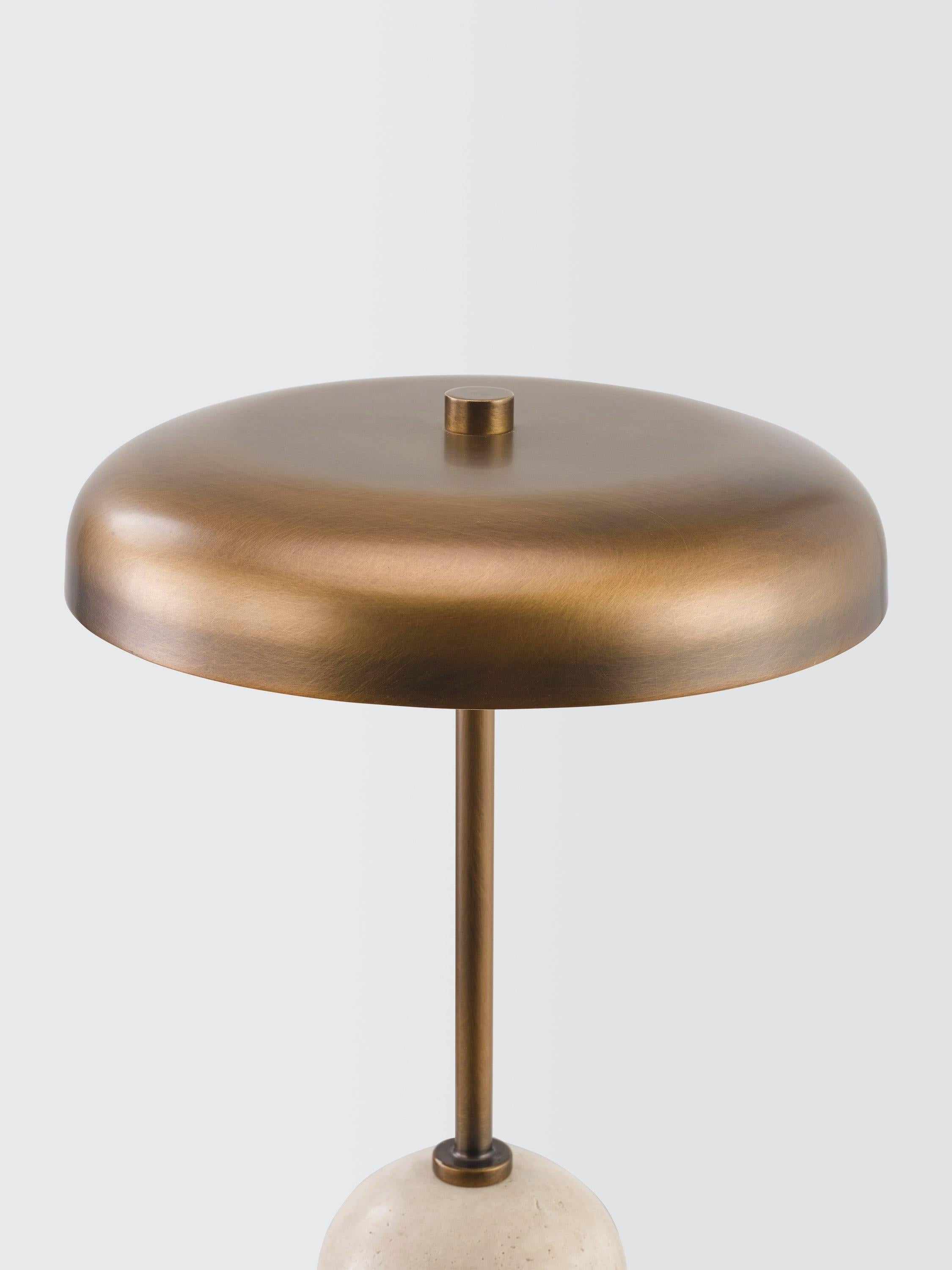 John Lewis Arden marble base rechargeable LED table lamp, UK version