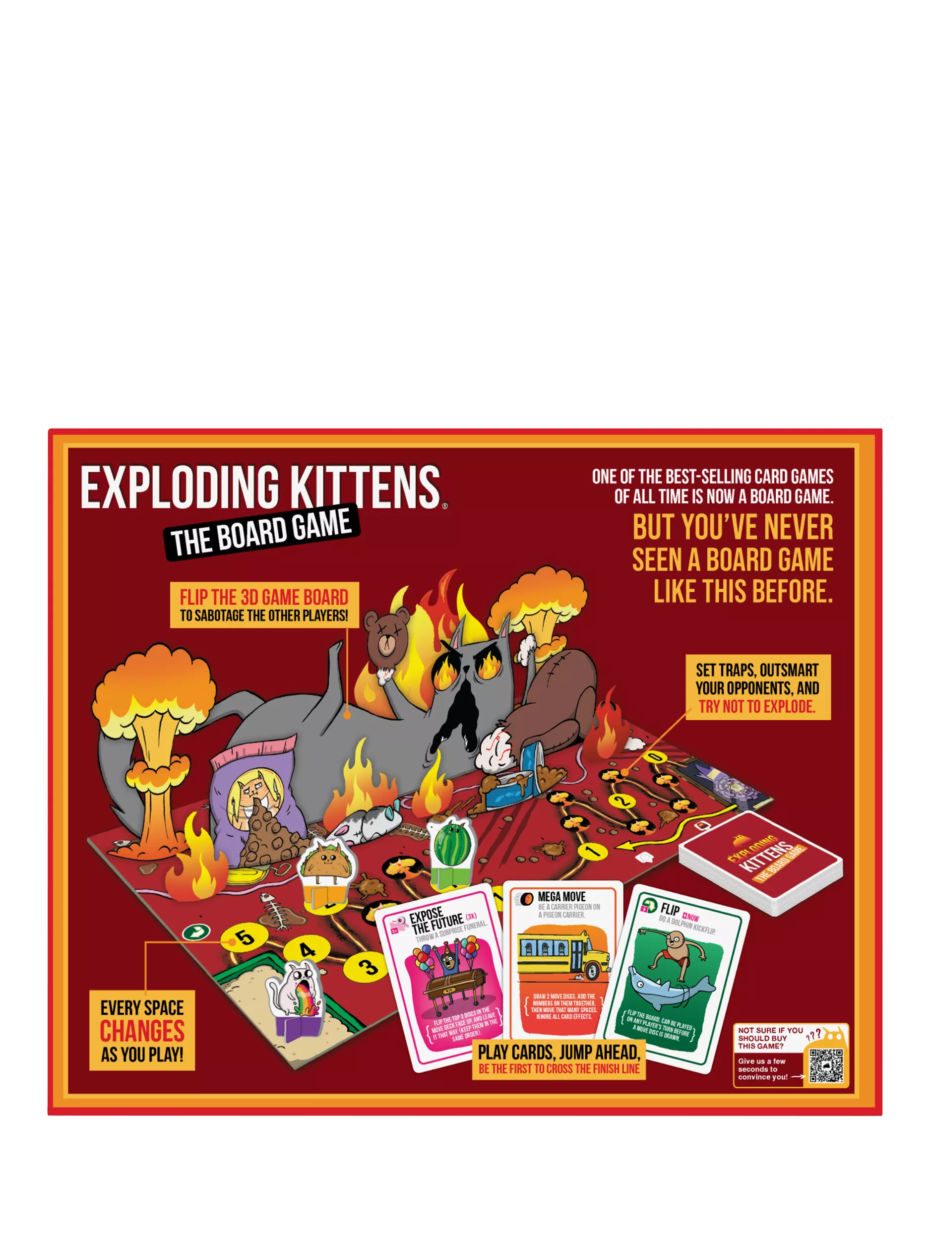 Asmodee Exploding Kittens board game, UK version
