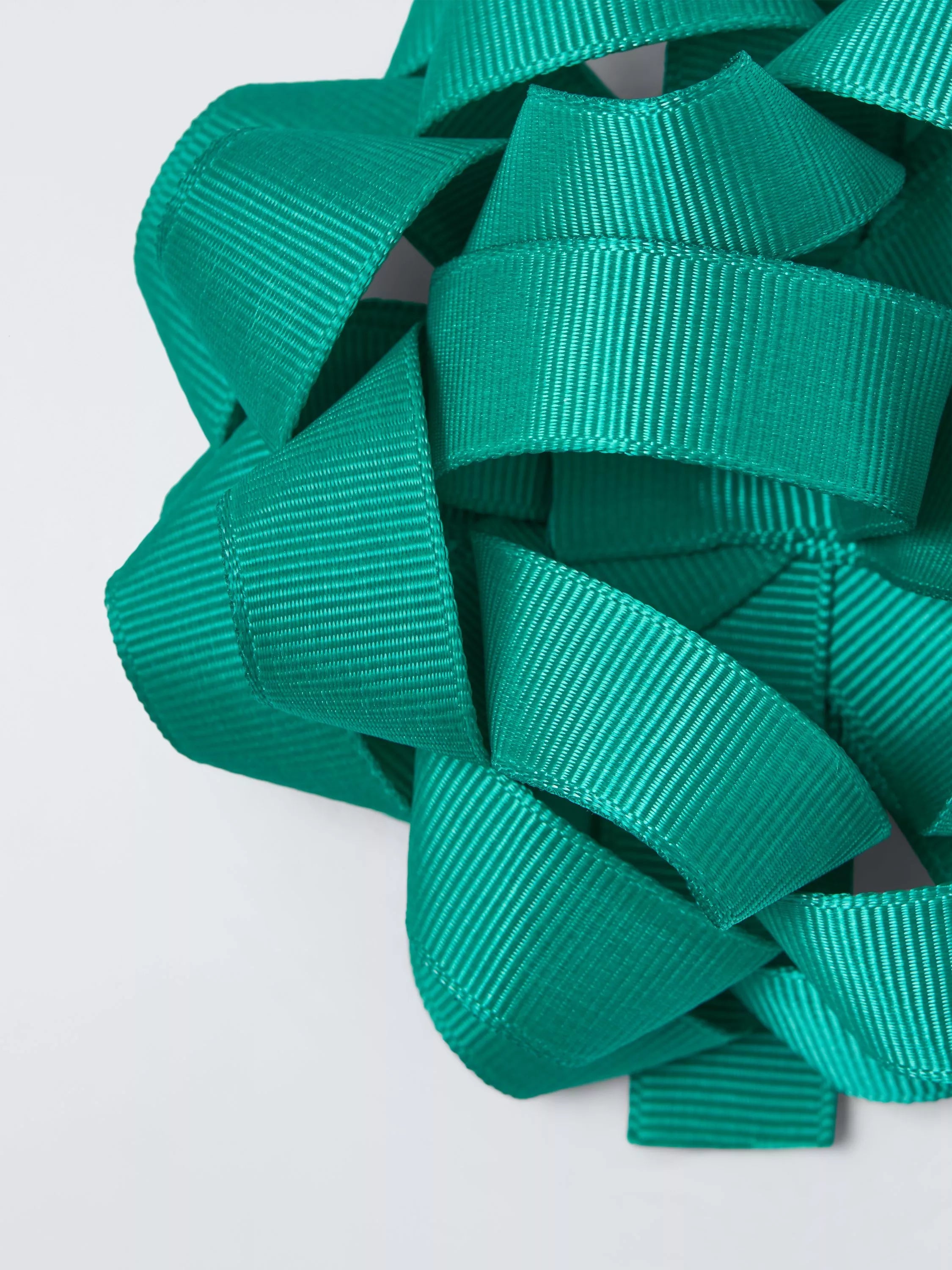 John Lewis fabric confetti gift bow green, imported from the UK