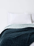 John Lewis Hidcote Cotton Velvet Quilt King Size