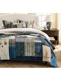 Pottery Barn Love reversible quilted bedspread kingsize, UK version