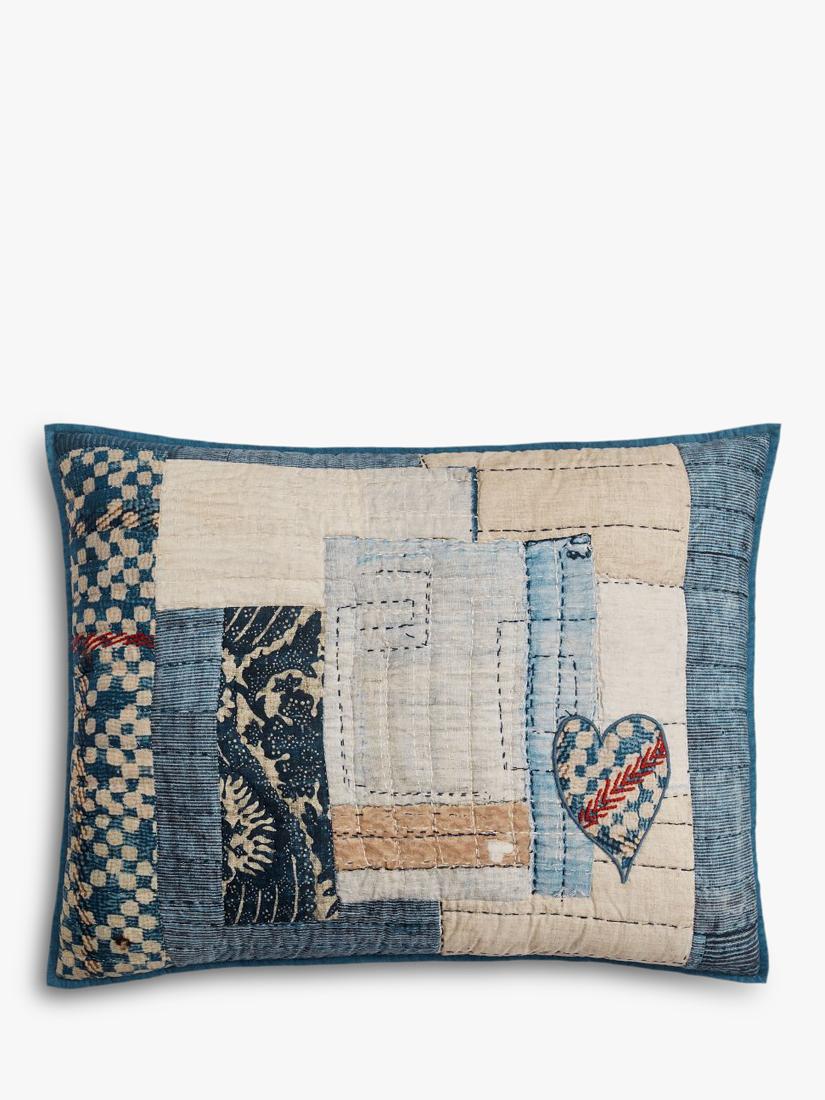 Pottery Barn Love reversible quilted bedspread kingsize, UK version