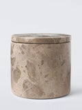 John Lewis natural marble lidded pot 10cm (British brand)