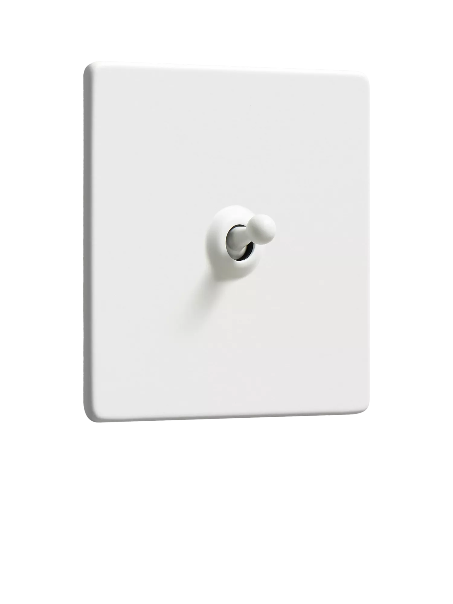 Dowsing & Reynolds Soft White Single Toggle Light Switch