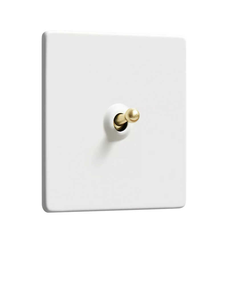 Dowsing & Reynolds soft white toggle switch (British brand)