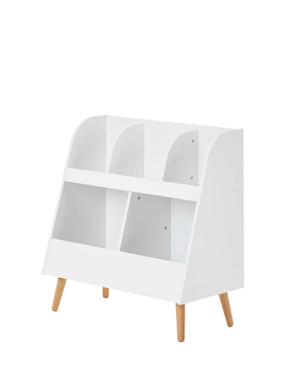 John Lewis Obaby Maya Nursery Toy Storage Unit, White/Natural- Buy online at McGrocer