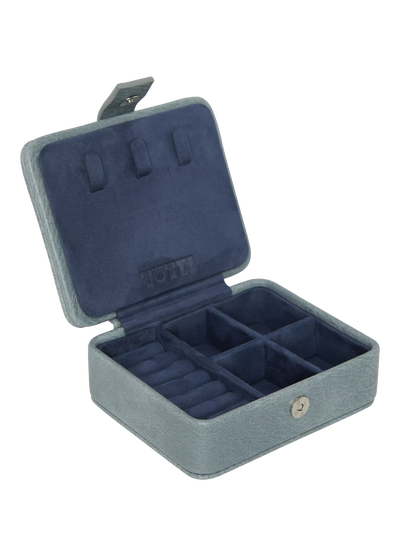 John Lewis TUTTI Mini Jewellery Box, Light Blue- Buy online at McGrocer