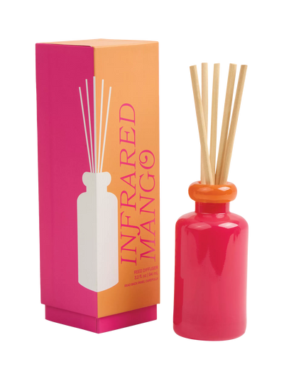 John Lewis Paddywax Stacked Glass Mango Reed Diffuser 94ml- Buy online at McGrocer