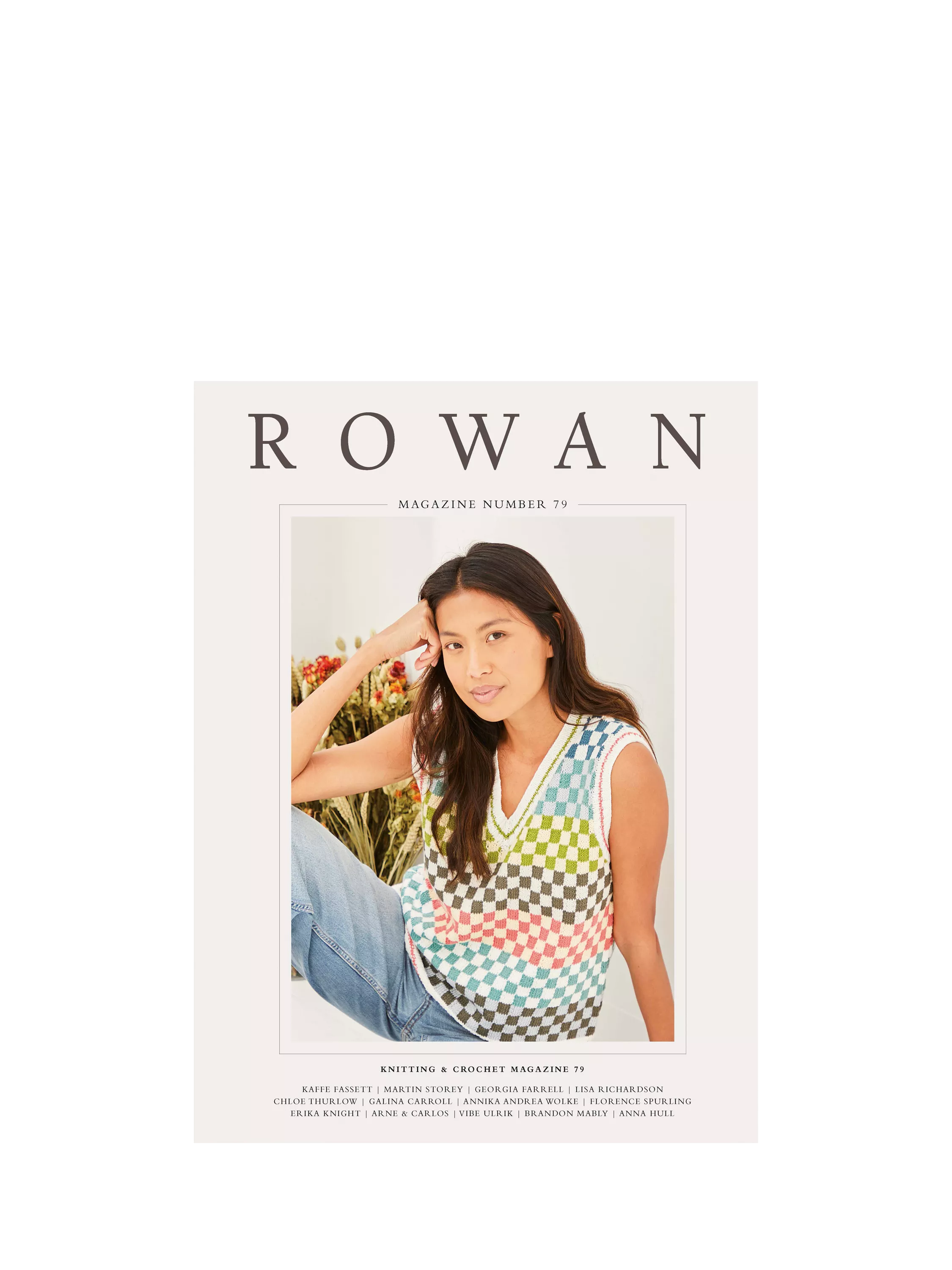 Rowan Magazine 79 knitting pattern book - British product