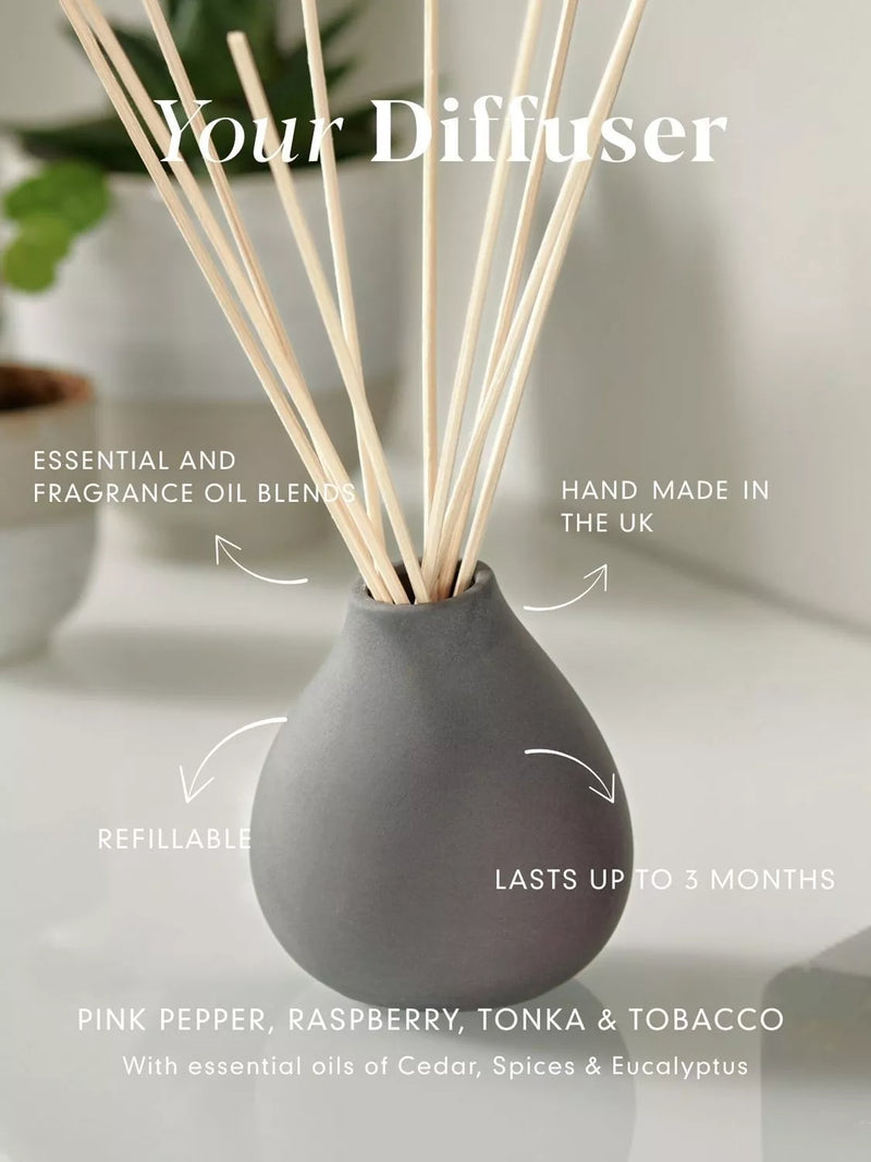 Osmology by Aery Indian Sandalwood reed diffuser 200ml, UK version