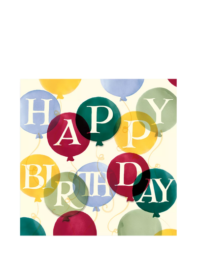 John Lewis Emma Bridgewater Balloons Birthday Card- Buy online at McGrocer