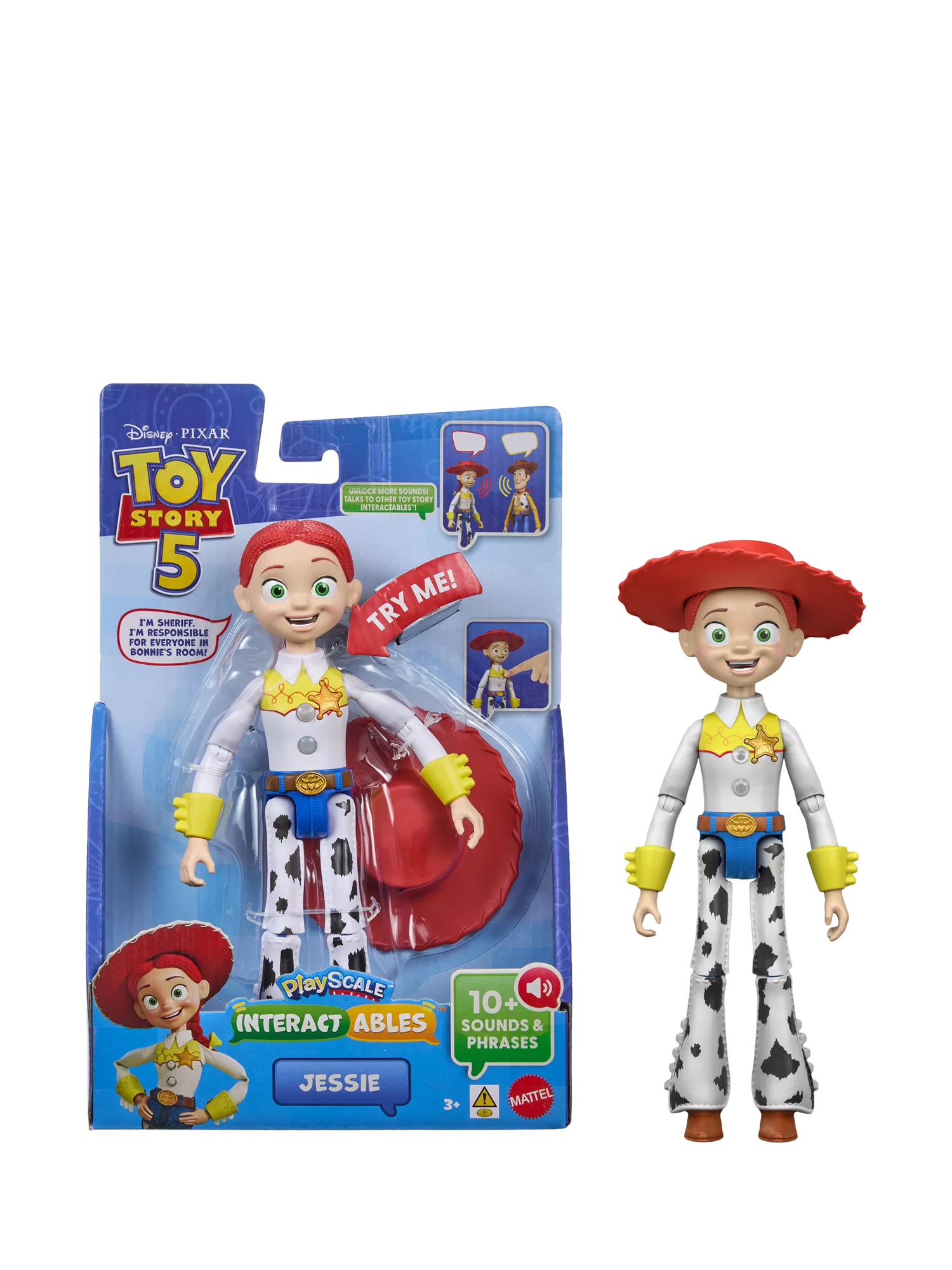 Disney Jessie talking figure Toy Story 5 22cm - British product