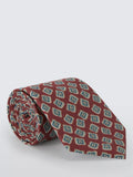 John Lewis bold floral pure silk tie 148cm - British product