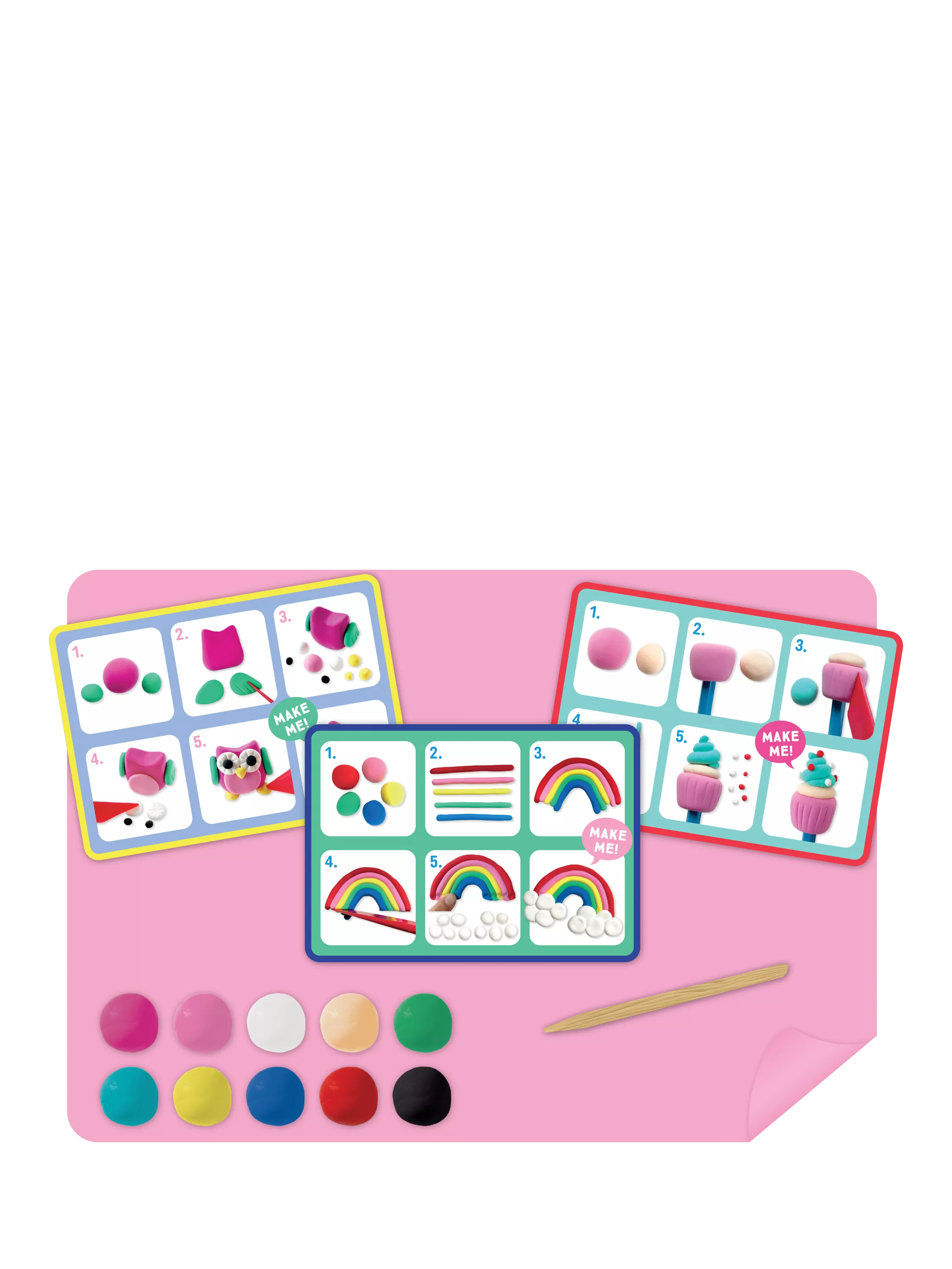 Floss & Rock Rainbow Fairy clay modelling kit, imported from the UK
