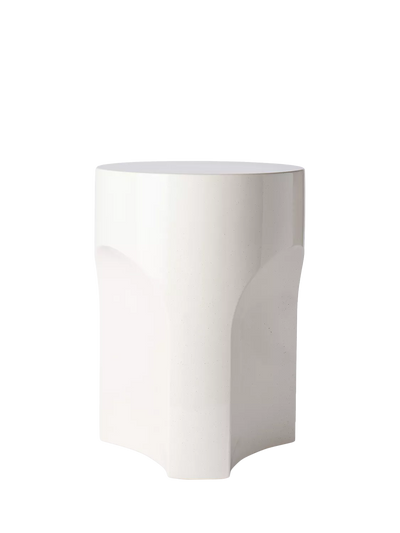 John Lewis The Conran Shop Doric Side Table, White- Buy online at McGrocer