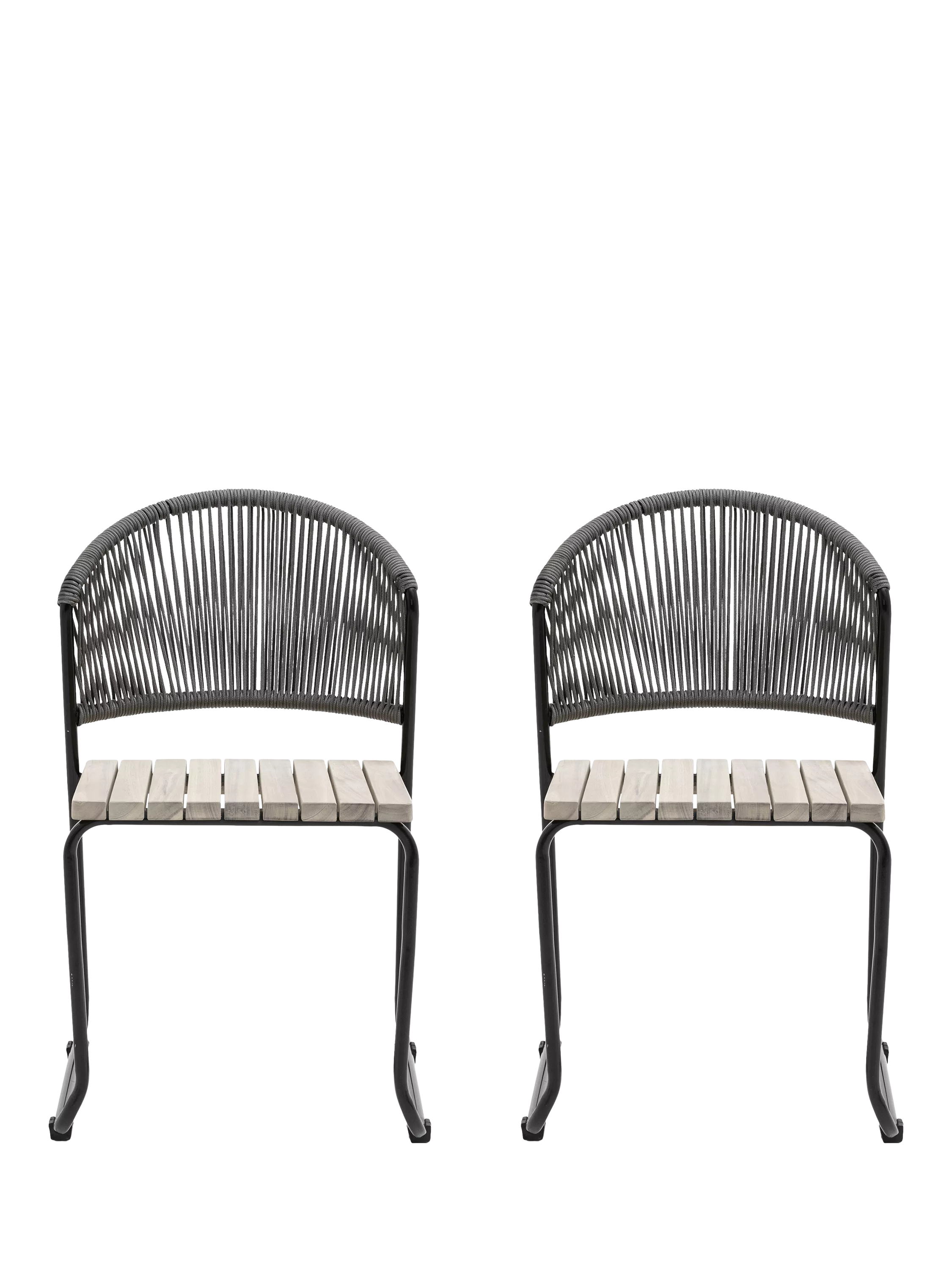 Gallery Direct Taranto set of two garden dining chairs - British product