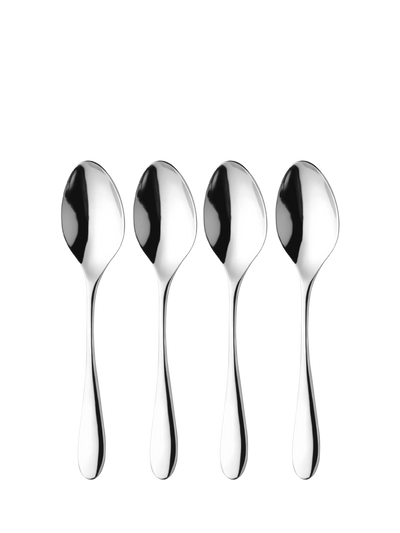 John Lewis Robert Welch Arden Bright Stainless Steel Soup Spoons, Set of 4- Buy online at McGrocer