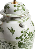 OKA Fenghuang ceramic lamp base jade - British product