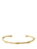 Missoma Molten Open Cuff Bracelet gold plated, imported from the UK