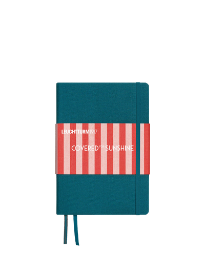 John Lewis LEUCHTTURM1917 Covered for Sunshine A5 Notebook, Atlantic- Buy online at McGrocer