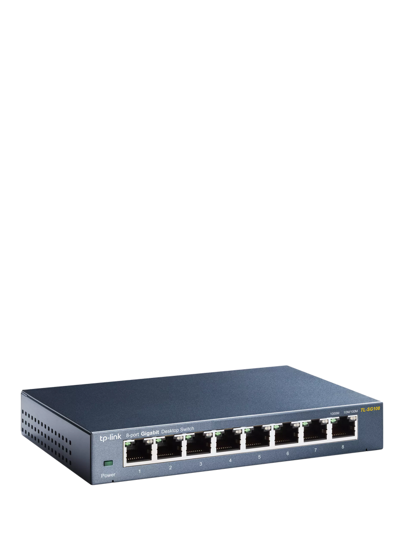 TP-Link 8-port Gigabit network switch, UK version