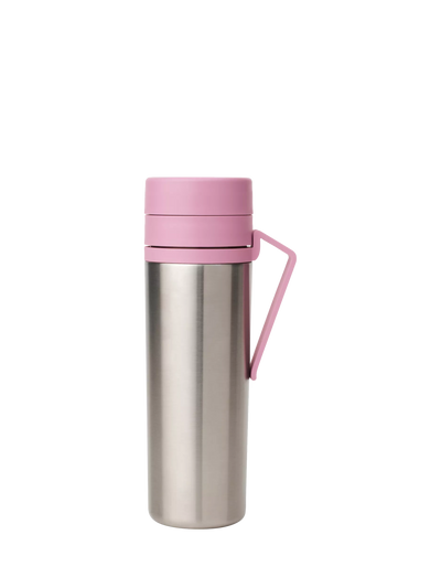 John Lewis Brabantia Make & Take Insulated Leak-Proof Flask, Lilac Pink, 500ml- Buy online at McGrocer