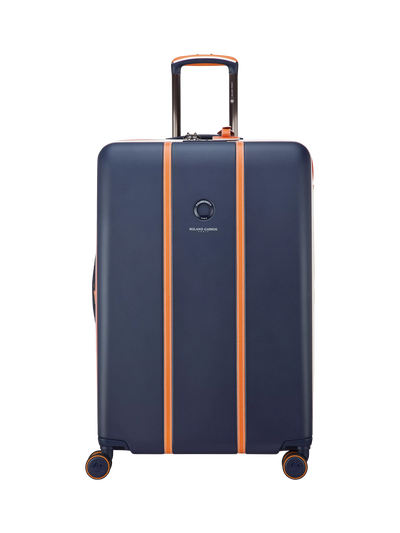 John Lewis DELSEY Paris x Roland-Garros Cadence 76cm Expandable Hard-Sided Suitcase 102L Navy Blue- Buy online at McGrocer