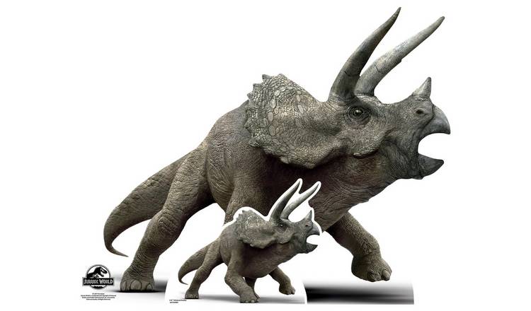 Star Cutouts Jurassic World Triceratops cardboard cutout 96x120x15cm (British brand)