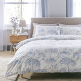 Argos Home Cow Parsley Blue and White duvet set Single - British product