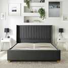 CL Soho Double Ottoman Bedframe Charcoal - British product