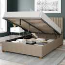 Aspire Kingsize Ottoman Bedframe in Mink - British product