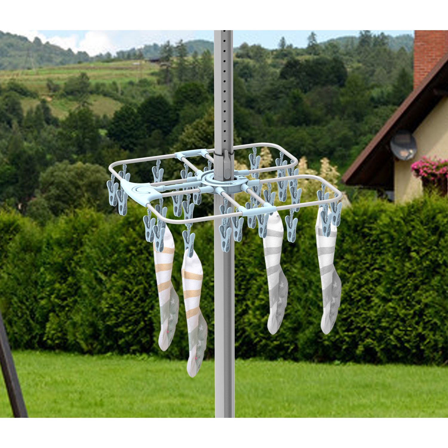 Argos Home peg garment dryer with 32 pegs (British brand)