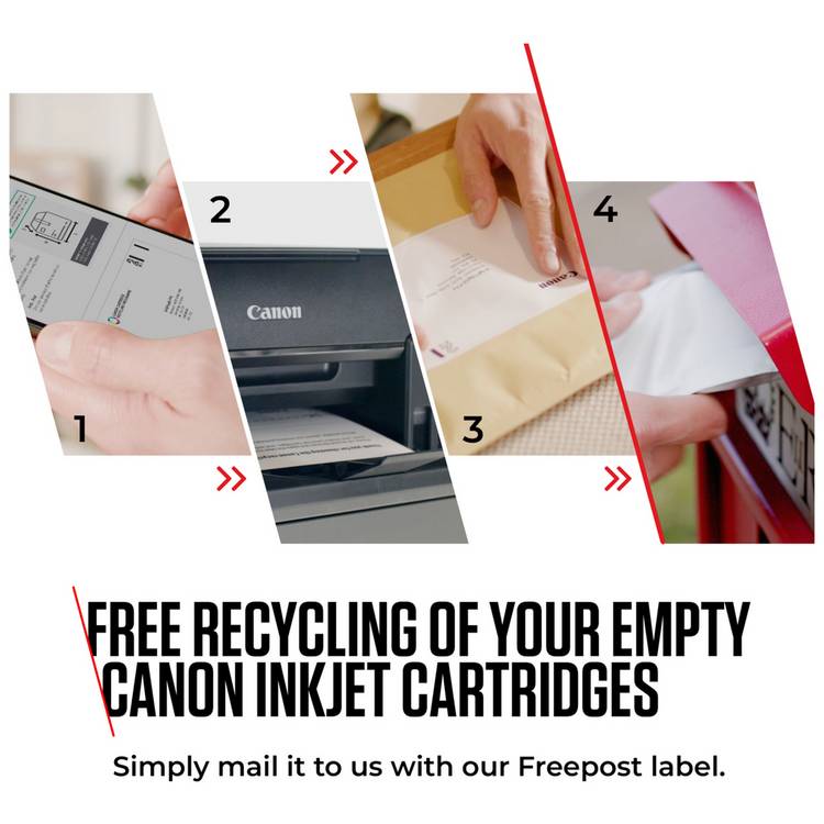 Canon PG-545 XL high capacity black ink cartridge, imported from the UK