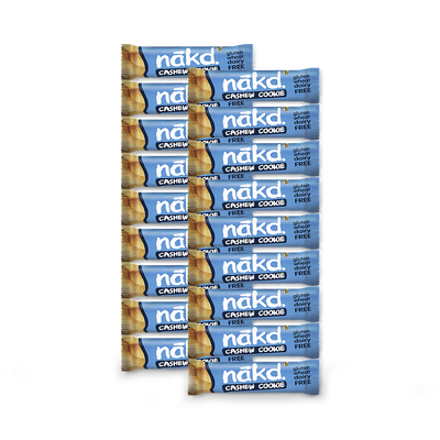 Holland & Barrett Nakd Raw Fruit Nut Cashew Cookie Nut Bars 18 x 35g- Buy online at McGrocer