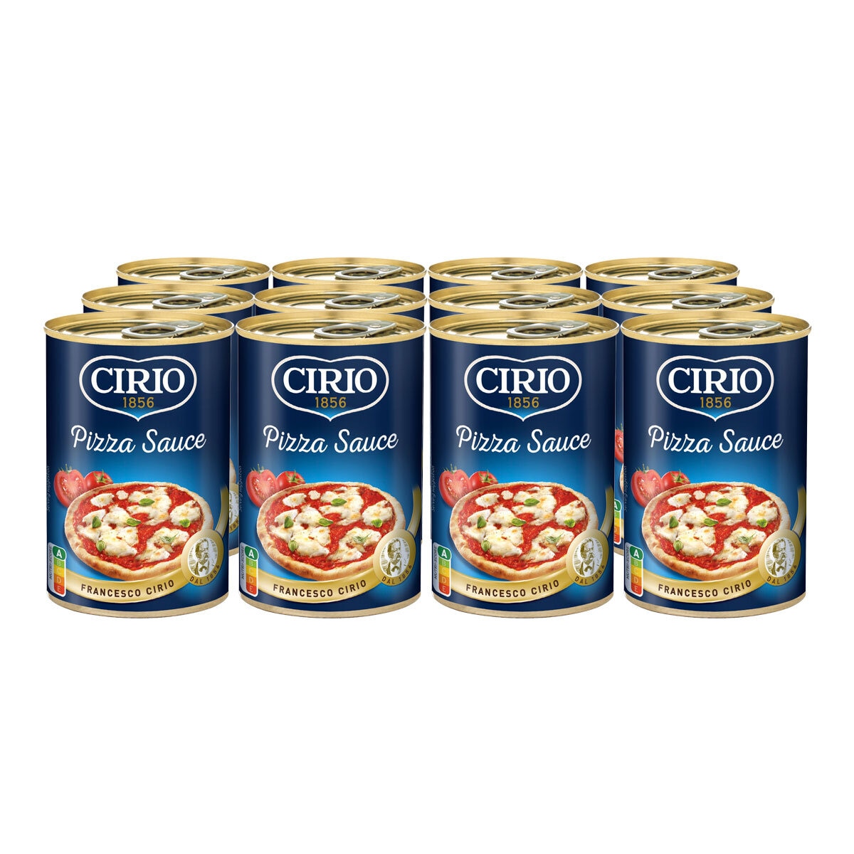 Cirio Pizza Sauce 12 pack 400g multipack - British product