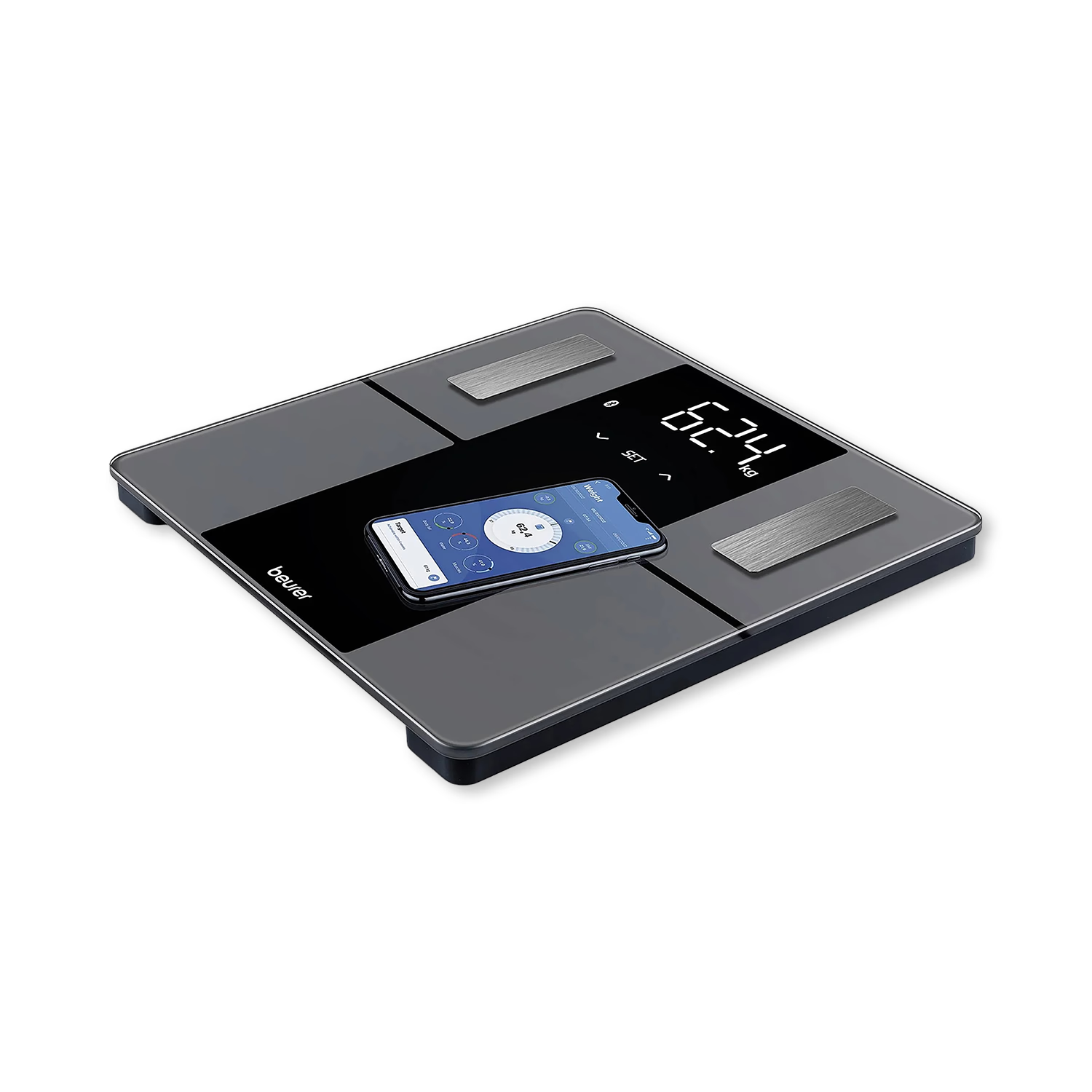 Beurer BF500 smart Bluetooth analyser scale black (British brand)