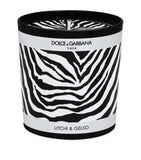 Dolce&Gabbana porcelain lychee and mulberry candle 250g - British product