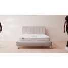Silentnight Kingsize Fabric Bed Frame Grey (British brand)