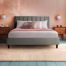 Silentnight Octavia Double Fabric Bed Frame Granite Grey (British brand)